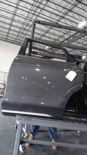 2015 Honda Crosstour Driver Side Front Door Grey OEM Used 114K L Repairable used OEM complete door assembly