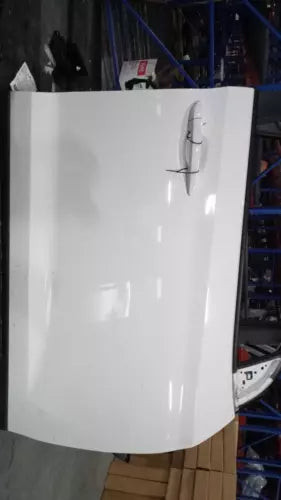 2016 Hyundai Tucson Right Front Door OEM White Used Salvage Part used OEM complete door assembly
