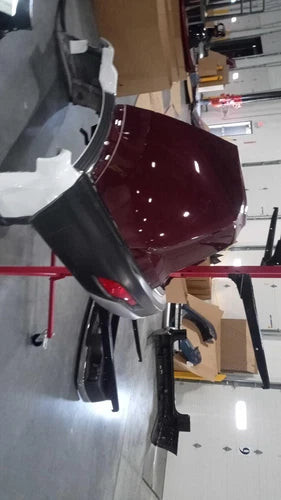 2017 Honda CR-V Rear Bumper Assembly OEM Maroon Used Salvage used OEM bumper cover