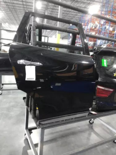2017 Nissan Pathfinder Rear Right Door Black OEM Used Salvage used OEM complete door assembly