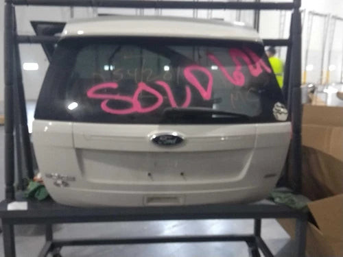 2013 Ford Edge White OEM Tailgate 6 Mo Warranty Used Salvage Part used OEM liftgate or tailgate
