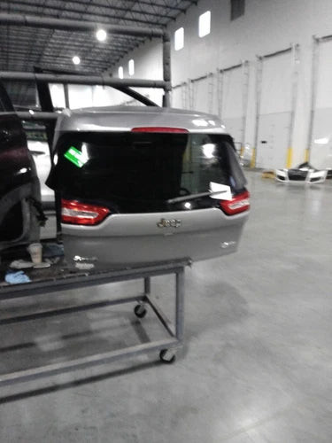2015 Jeep Cherokee Deck Lid Silver OEM Used 4WD No Rear View Camera used OEM deck lid