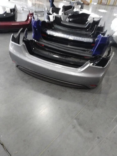 2015 Hyundai Sonata Silver Bumper Assembly OEM Used Salvage Rear used OEM bumper cover