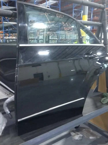 2012 Mercedes-Benz E-Class LH Left Rear Door Black OEM Used 4DR WDDHF8JB0CA654937 used OEM complete door assembly