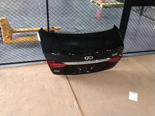 2018 Infiniti q50 camera w/o surround view Used OEM deck lid used OEM deck lid