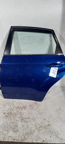2011 Subaru Impreza Left Front Door Blue OEM Used 4D1 LH 130-50374L used OEM complete door assembly