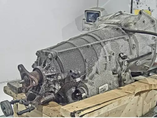 2010 Cadillac CTS Green Automatic Transmission Assembly Used OEM Broken Oil Pan used OEM transmission assembly