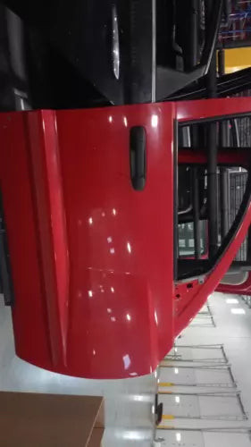 2006 Dodge Dakota R Front Right OEM Door Red Used 113K Mile used OEM complete door assembly