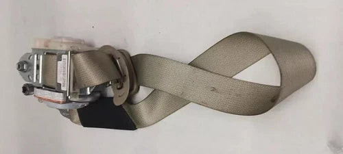 13-17 Honda Accord Sedan Front RH Passenger Seat Belt Retractor Assembly Tan used OEM seat belt assembly