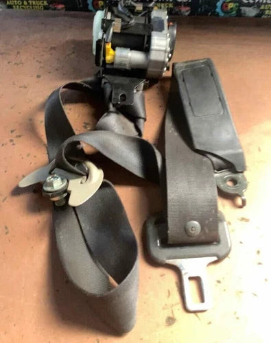 2006-2011 Honda Civic Sedan Left Driver Seat Belt Retractor Assembly Tan OEM used OEM seat belt assembly