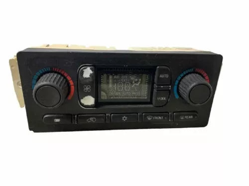 2002 Chevy Trailblazer Envoy AC Heater Climate Temperature Control AT CJ2 OEM used OEM A/C climate control module