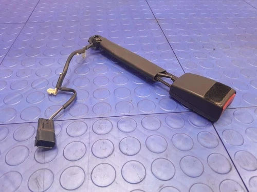 2013-2016 Ford Fusion SE S Front Left Driver Seat Belt Buckle Assembly Black OEM used OEM seat belt assembly