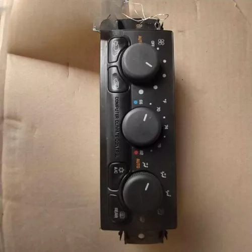 2002 Cadillac Escalade AC Heater Temperature Climate Control w/o Celsius Displ used OEM A/C climate control module