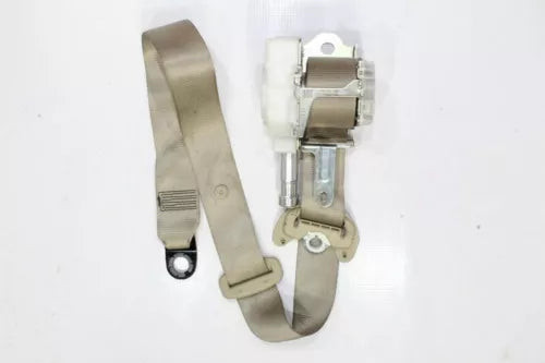 14-19 Toyota Corolla Front Right Tan Seat Belt Passenger Retractor Assembly used OEM seat belt assembly