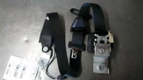 2004-2008 Ford F-150 Crew Cab Front LH Driver Seat Belt Retractor Assembly Black used OEM seat belt assembly