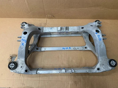 2012-2020 TESLA MODEL S Used OEM Rear Subframe Crossmember LOT333 7AFF7A used OEM rear subframe and crossmember