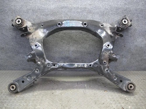 09-20 NISSAN Z34 370Z REAR SUSPENSION SUBFRAME CROSSMEMBER CARRIER OEM used OEM rear subframe and crossmember