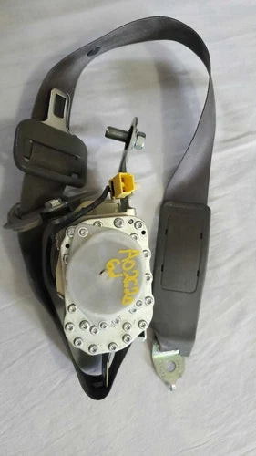 2006-2011 Honda Civic Left Driver Seat Belt Retractor Assembly Sedan Gray OEM used OEM seat belt assembly