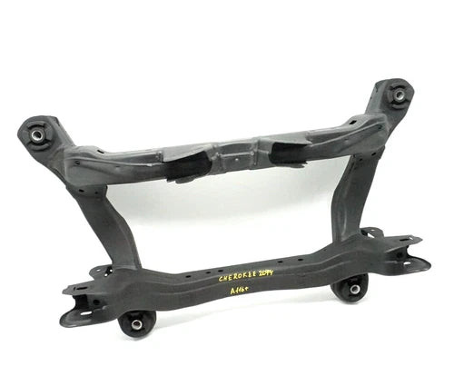 2014 - 2018 JEEP CHEROKEE 4x2 REAR SUBFRAME CROSSMEMBER FRAME CRADLE OEM used OEM rear subframe and crossmember