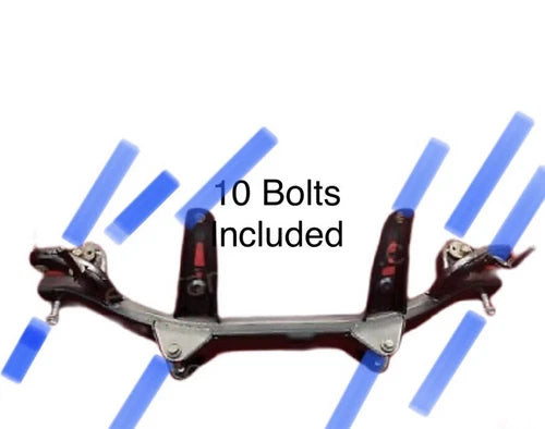 00-05 TOYOTA Celica Rear Suspension Reinforcement Crossmember Subframe w BOLTS used OEM rear subframe and crossmember