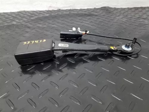 2013-2015 Ford Explorer Front Left Driver Seat Belt Buckle Assembly Black OEM used OEM seat belt assembly