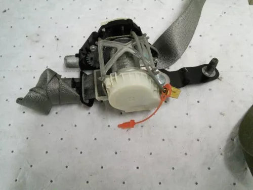 2006-2008 Chevy Impala Front Left Driver Seat Belt Retractor Assembly Gray OEM used OEM seat belt assembly