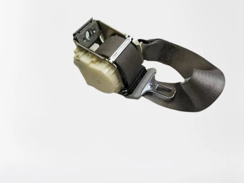 2009-2012 Chevy Impala Front Left Driver Seat Belt Retractor Assembly Grey OEM used OEM seat belt assembly