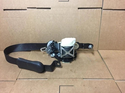 2006-2008 Chevy Impala Front Right Passenger Seat Belt Retractor Assembly Black used OEM seat belt assembly