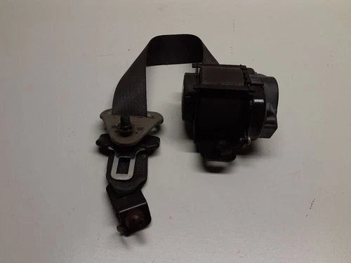2011-2012 Chevy Malibu Front Left Driver Seat Belt Retractor Assembly Black OEM used OEM seat belt assembly