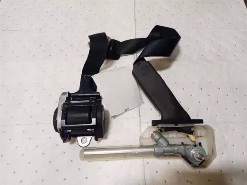 08-15 Nissan Rogue Front Left Driver Bucket Seat Belt Retractor Assembly Black used OEM seat belt assembly