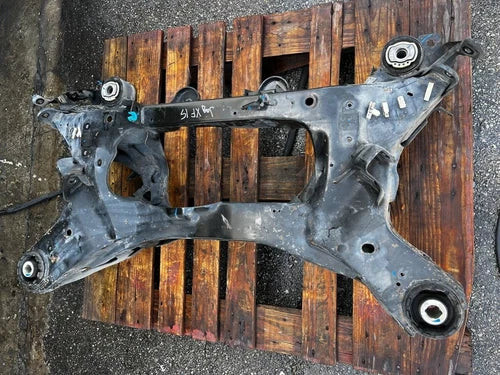 2010-15 Jaguar XF XFR X250 Rear Back Suspension Crossmember Subframe OEM used OEM rear subframe and crossmember