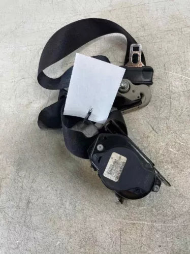 2013-2014 Nissan Sentra Front Left Driver Seat Belt Retractor Assembly OEM Black used OEM seat belt assembly