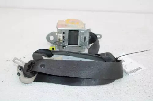 12 Nissan Versa Sedan Left Driver Bucket Seat Belt Retractor Assembly Black OEM used OEM seat belt assembly