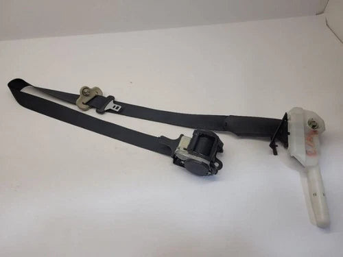08-15 Nissan Rogue RH Passenger Seat Belt Retractor Assembly Black Japan Built used OEM seat belt assembly