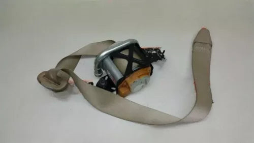 06-10 Kia Optima Magentis Left Driver Bucket Seat Belt Retractor Assembly Tan used OEM seat belt assembly