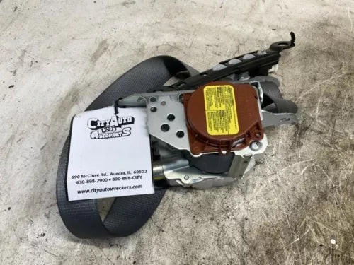 2012 2013 2014 Toyota Camry Left Driver Seat Belt Retractor Assembly Black OEM used OEM seat belt assembly