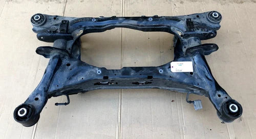 2016-2019 JAGUAR XF REAR SUSPENSION SUBFRAME CROSSMEMBER OEM. used OEM rear subframe and crossmember