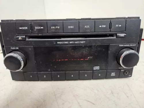 2012-2016 Dodge Caravan Town and Country AM FM Radio CD RES used OEM radio receiver