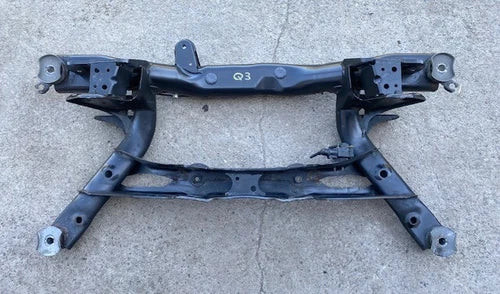 2015-2018 Audi Q3 Rear Suspension Subframe Crossmember Cradle K Frame OEM used OEM rear subframe and crossmember