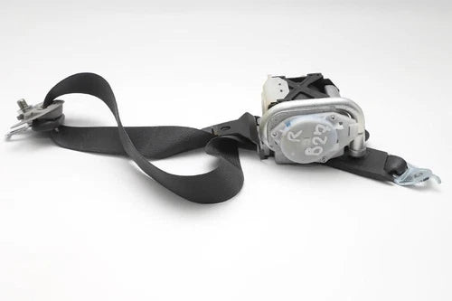 13-17 Honda Accord Sedan Front RH Passenger Seat Belt Retractor Assembly Black used OEM seat belt assembly