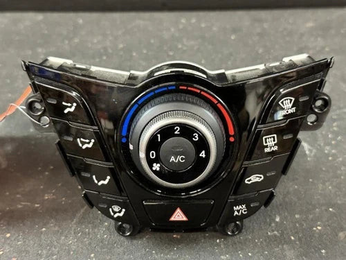 2012-2017 Hyundai Veloster Manual A/C Heater Climate Temperature Control OEM used OEM A/C climate control module