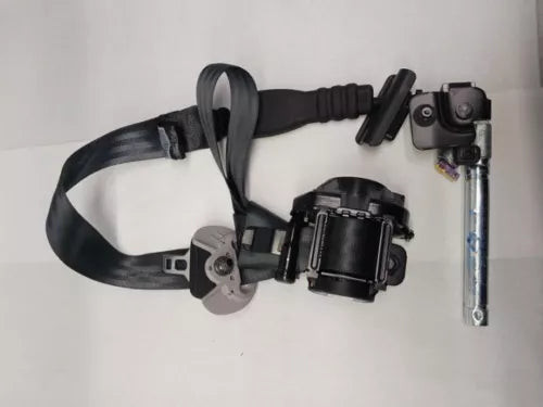 18-19 Hyundai Sonata Left Driver Seat Belt Retractor Assembly US built OEM Black used OEM seat belt assembly