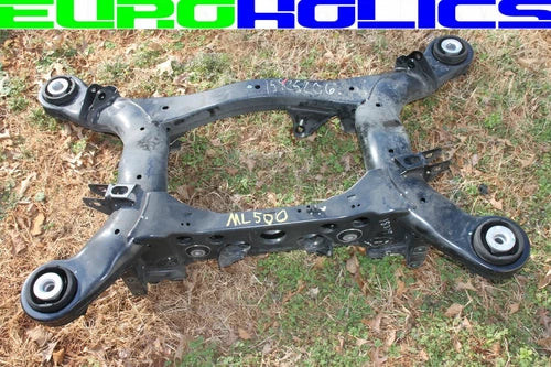 OEM Mercedes W164 ML500 06-11 X164 GL550 Rear Crossmember Suspension Subframe used OEM rear subframe and crossmember