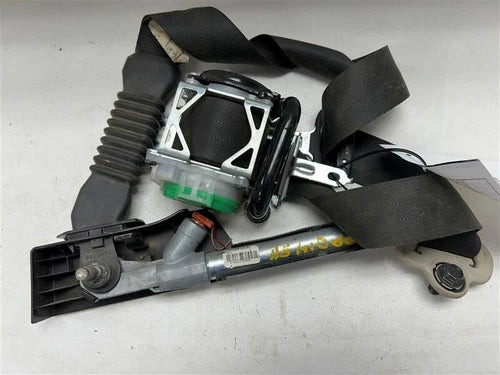 2013-2017 Nissan Altima Front Passenger Seat Belt Retractor Assembly OEM Black used OEM seat belt assembly
