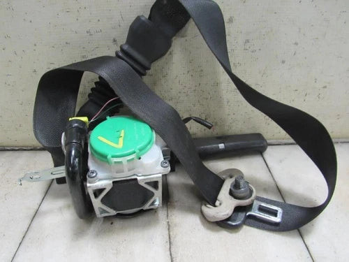 2013-2017 Nissan Altima Front Left Driver Seat Belt Retractor Assembly OEM Black used OEM seat belt assembly