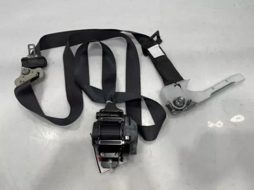 2013-2014 Nissan Sentra Front Passenger Seat Belt Retractor Assembly OEM Black used OEM seat belt assembly