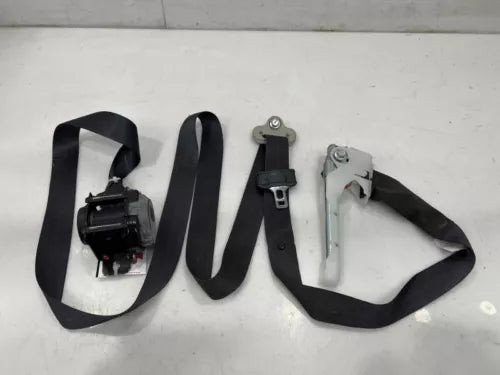 2013-2014 Nissan Sentra Front Left Driver Seat Belt Retractor Assembly OEM Black used OEM seat belt assembly