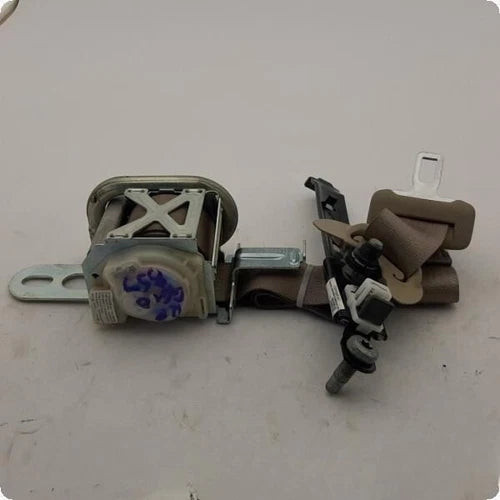 2014-2018 Jeep Grand Cherokee Front Passenger Seat Belt Retractor Assembly Tan used OEM seat belt assembly