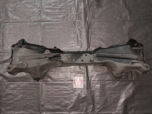 91-92 TOYOTA SW20 MR2 TURBO REAR CROSSMEMBER SUB FRAME CARRIER OEM 1991 1992 K used OEM rear subframe and crossmember