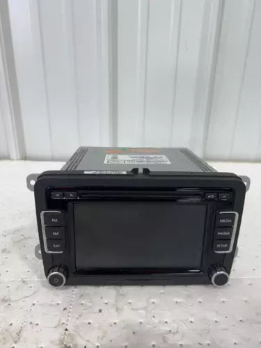 2012-2013 Volkswagen CC AM FM Radio Receiver w/Display Screen ID 1K0035180AF OEM used OEM infotainment display